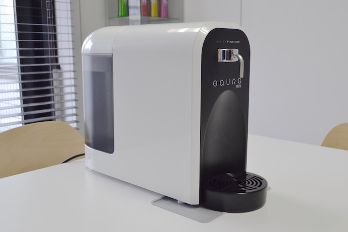 卓上型水素水サーバーの製品例(写真:ガウラミニ)